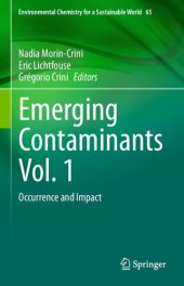 book Emerging Contaminants, Vol. 1: Occurrence and Impact