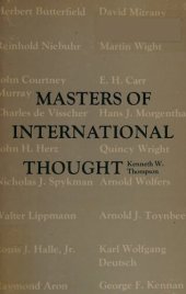 book Masters of international thought