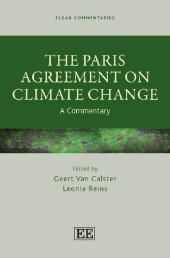 book The Paris Agreement on Climate Change: A Commentary