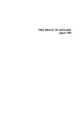 book This Realm Of England, 1399 To 1688