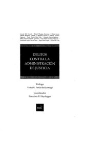 book DELITOS CONTRA LA ADMINISTRACIÓN DE JUSTICIA