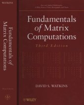 book Fundamentals of Matrix Computations