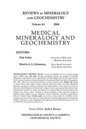 book Medical Mineralogy and Geochemistry