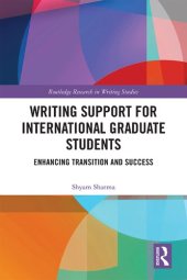 book Writing Support for International Graduate Students: Enhancing Transition and Success