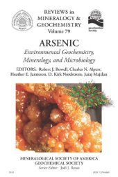 book Arsenic - Environmental Geochemistry, Mineralogy, and Microbiology