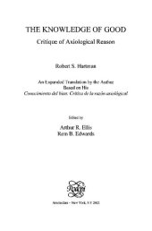 book The knowledge of good: critique of axiological reason