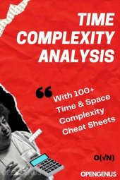 book Time Complexity Analysis