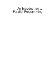 book An Introduction to Parallel Programming