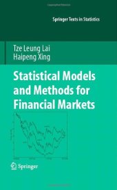 book Statistical Models and Methods for Financial Markets