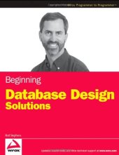 book Beginning Database Design Solutions (Wrox Programmer to Programmer)