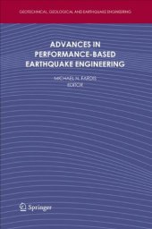 book Advances in Performance-Based Earthquake Engineering