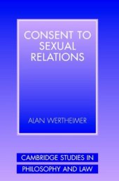 book Consent to Sexual Relations