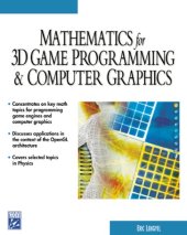 book Mathematics for 3D Game Programming & Computer Graphics (Game Development Series)