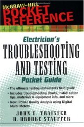 book Electrician's Troubleshooting and Testing Pocket Guide