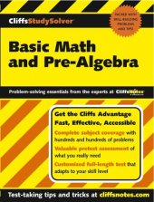 book Basic Math and Pre-Algebra (Cliffs Study Solver)