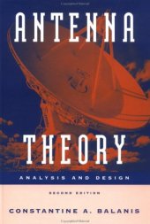 book Antenna Theory: Analysis and Design, 2nd Edition