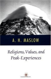 book Religions, Values, and Peak-Experiences (Compass)