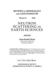 book Neutron Scattering in Earth Sciences