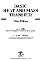 book Basic Heat and Mass Transfer: Third Edition