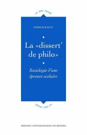 book La «dissert' de philo»