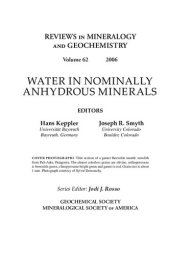 book Water in Nominally Anhydrous Minerals