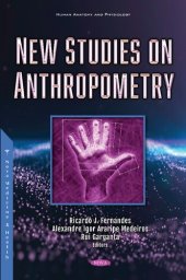 book New studies on anthropometry