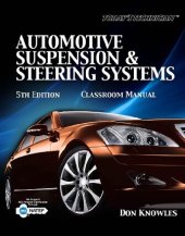 book Automotive Suspension & Steering Systems (Classroom Manual)