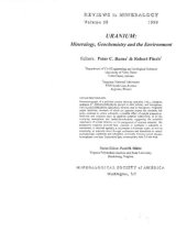 book Uranium - Mineralogy, Geochemistry, and the Environment