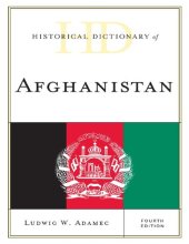 book Historical Dictionary of Afghanistan