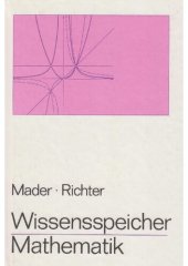 book Wissensspeicher Mathematik