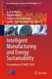 book Intelligent Manufacturing and Energy Sustainability: Proceedings of ICIMES 2020