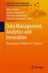 book Data Management, Analytics and Innovation: Proceedings of ICDMAI 2021