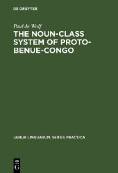 book The Noun-Class System of Proto-Benue-Congo