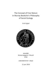 book The Concept of Free Nature in Murray Bookchin's Philosophy of Social Ecology