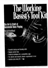 book The Working Bassist's Tool Kit: The Art & Craft of Successful Bass Playing