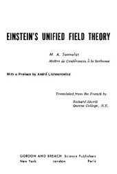 book Einstein's Unified Field Theory