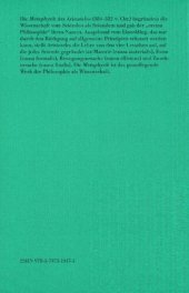 book Aristoteles' Metaphysik Griechisch - Deutsch Halbbd. 2 Bücher VII (Z) - XIV (N)