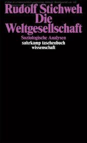 book Die Weltgesellschaft. Soziologische Analysen.