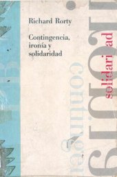 book Contingencia, ironía y solidaridad