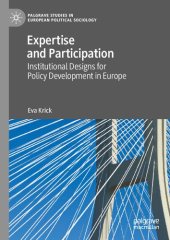 book Expertise and Participation: Institutional Designs for Policy Development in Europe