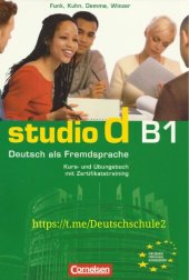 book studio d B1: Kurs- und Übungsbuch (German Edition)