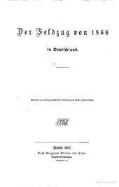 book Der Feldzug von 1866 in Deutschland