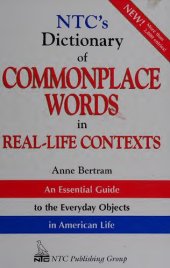 book NTC's Dictionary of Commonplace Words in Real-Life Contexts (Properly Bookmarked)