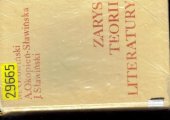 book Zarys teorii literatury