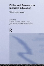 book Ethics and Research in Inclusive Education: Values into practice