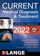 book CURRENT Medical Diagnosis and Treatment 2022