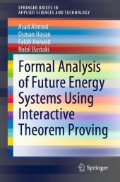 book Formal Analysis of Future Energy Systems Using Interactive Theorem Proving