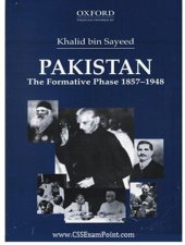 book Pakistan- the Formative Phase 1857--1948