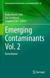 book Emerging Contaminants, Vol. 2: Remediation