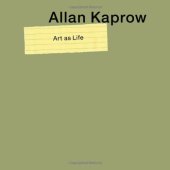 book Allan Kaprow--Art as Life